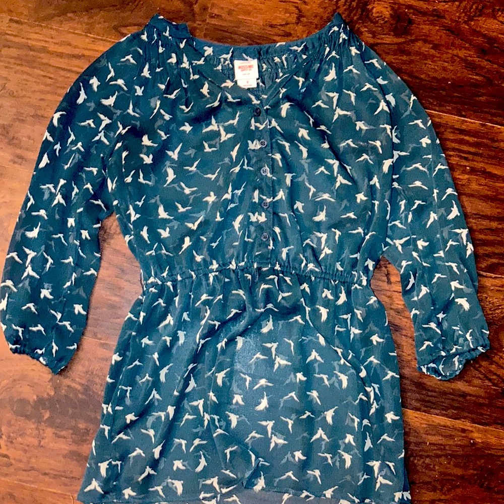 Mossimo Animal Print Blouse
